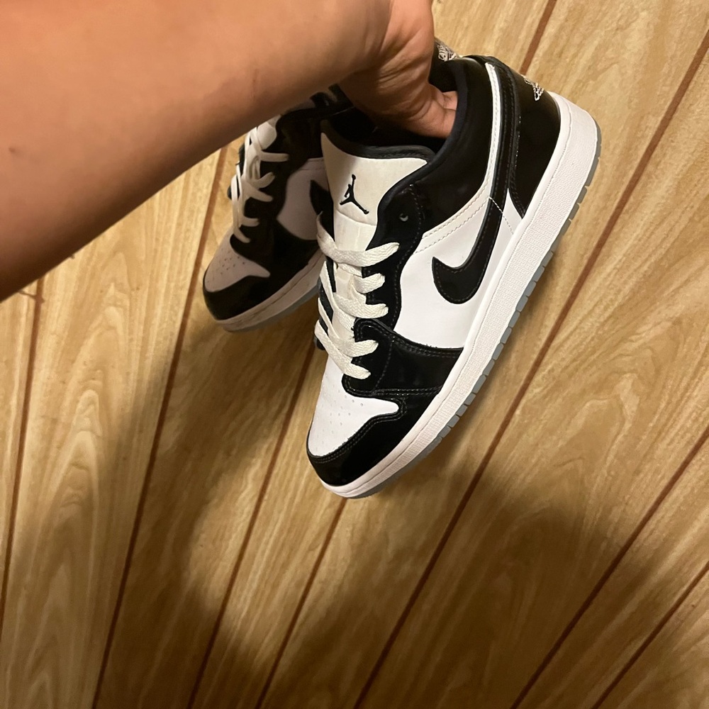 Jordan Kids Sneakers Black and White